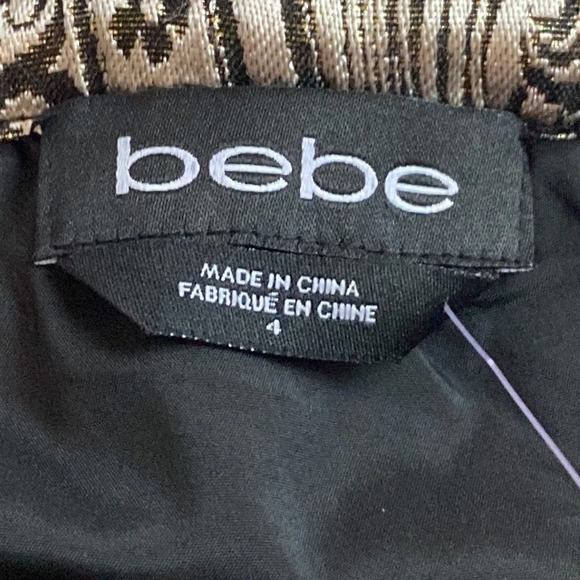 BEBE New With Tags Cupcake Jacquard Skirt Size 4 - Picture 6 of 6